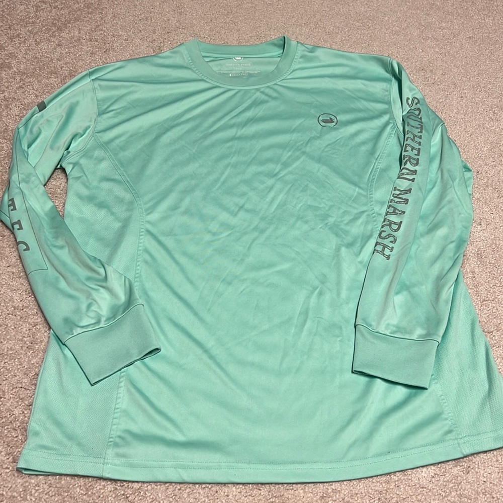 Southern Marsh Fieldtec Fishing Shirt -Bimini Green
